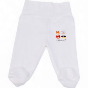 High Waist Cotton Girl Pants