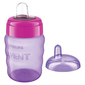 Avent Easy Sip Cup 9M+ 260ml- Girl - Purple&Pink