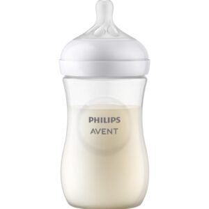 Avent Natural Bottle 1M+ 260ml - Flow 3 Teat