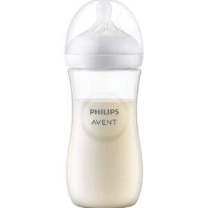 Avent Natural Bottle 3M+ 330ml - Flow 4 Teat