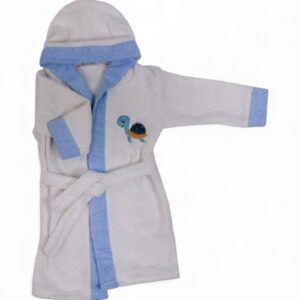 Boy Bathrobe-turtle Printed