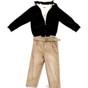 Boys Outwear Double Faced Jacket Set 3pcs