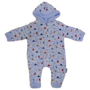 Fur Lined Boy's Bodysuit