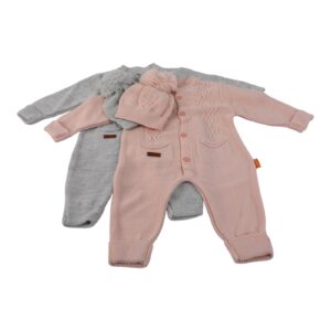 Newborn Knit Bodysuit- 2 Pcs