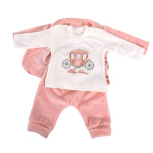 Girls Newborn Outwear Set 3pcs