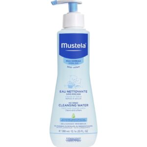 Mustela No Rinsee Cleansing Water-face & Diaper Area 300ml